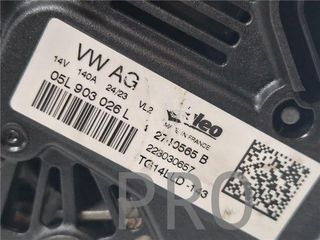 ALTERNADOR Seat Ateca (KHP)(08.2020->) 2.0 Xperience Go [2,0 Ltr. - 110 kW TDI]