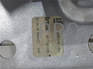 ELEVALUNAS ELECTRICO TRA. DCHO. Opel Zafira C Tourer (09.2011->) 1.6 Excellence [1,6 Ltr. - 100 kW CDTI DPF]