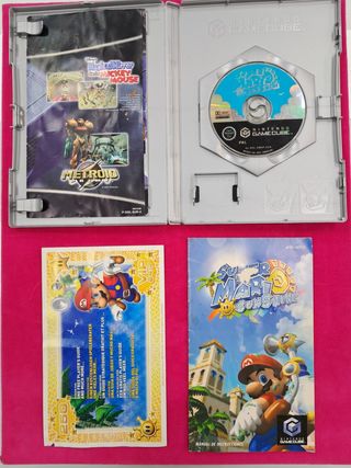 Videojuego GameCube Super Mario Sunshine