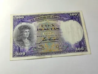 Billete 100 Pts 1931 Gonzalo Fernández de Córdoba