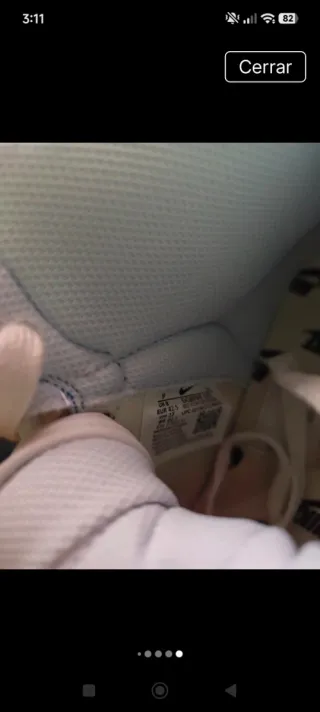 Tenis Nike Nuevos Blanco y Azul