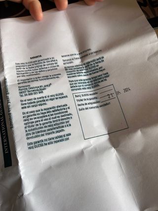 Reloj Guess Negro con Detalles Verdes