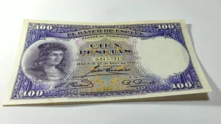 Billete 100 Pts 1931 Gonzalo Fernández de Córdoba