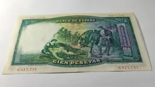 Billete 100 Pts 1931 Gonzalo Fernández de Córdoba