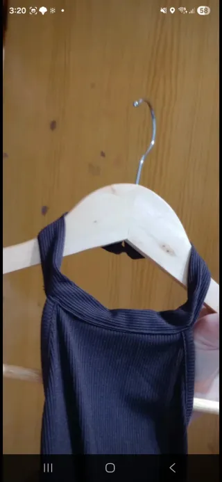 Vestido marrón de verano