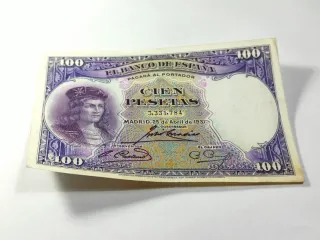 Billete 100 Pts 1931 Gonzalo Fernández de Córdoba