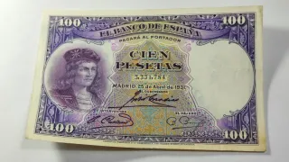 Billete 100 Pts 1931 Gonzalo Fernández de Córdoba