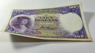 Billete 100 Pts 1931 Gonzalo Fernández de Córdoba