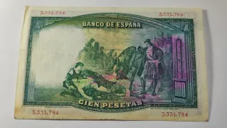 Billete 100 Pts 1931 Gonzalo Fernández de Córdoba