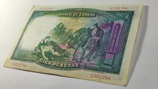 Billete 100 Pts 1931 Gonzalo Fernández de Córdoba