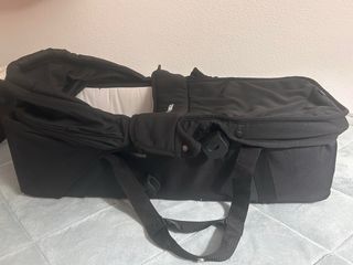 Capazo Baby Monster Negro