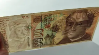 Billete 5000 Pesetas España 1992