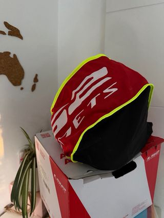 Casco de moto LS2 negro mate