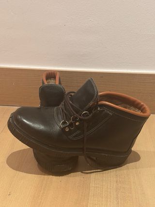 Botas de cuero hombre