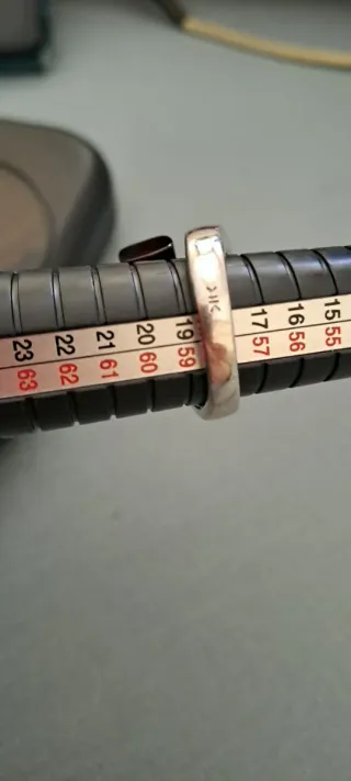 Anello Kenzo Argento Pietre Rosse e Nere