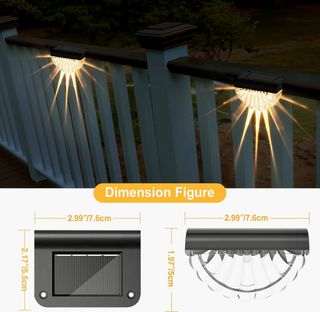 Lámparas solares para jardín (6un)