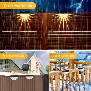 Lámparas solares para jardín (6un)