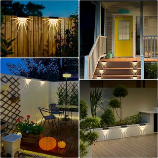 Lámparas solares para jardín (6un)