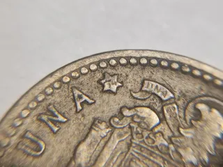 Moneda 1 Pta 1953 *54 Estado Español, Franco