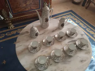 Juego de café de porcelana