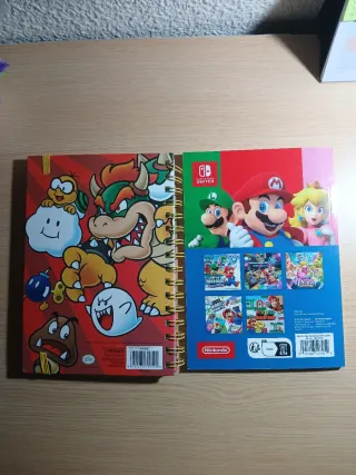 Cuadernos Super Mario Nintendo