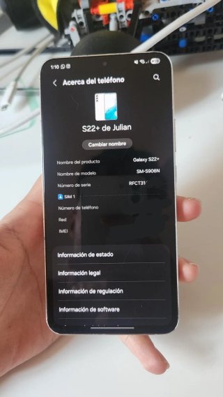 Samsung S22 Plus e Watch 4