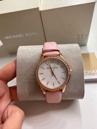 Reloj Michael Kors Mujer Rosa y Dorado MK2909