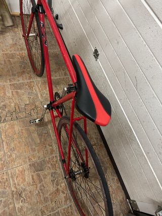 Bicicleta Fixie Roja