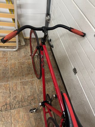 Bicicleta Fixie Roja