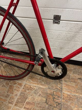 Bicicleta Fixie Roja