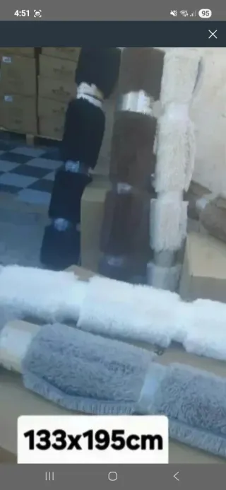 Alfombra pelo 133x195cm