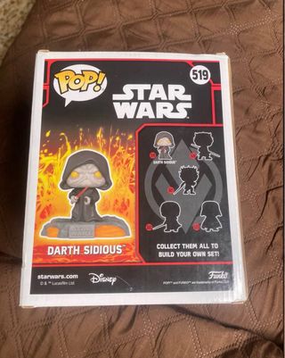 Funko Pop Star Wars Darth Sidious 519 glow dark