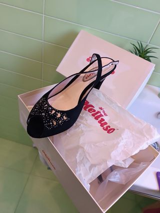 Scarpe Melluso Nere Donna