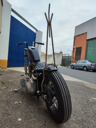 Sissy bar custom para moto chopper