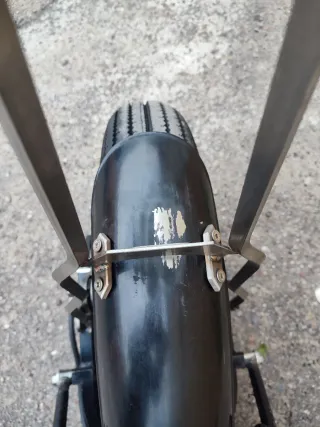 Sissy bar custom para moto chopper