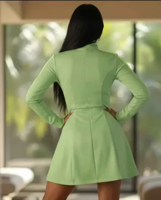 L Vestido/Chaqueta Adidas Originals Verde