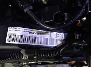 Volkswagen rectp5422257 motor completo dfsf caddy