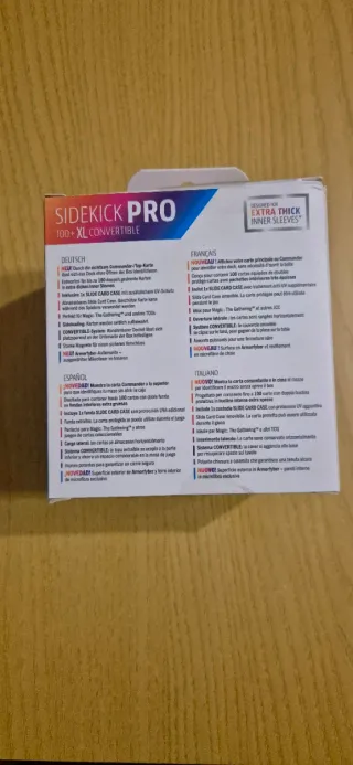 Gamegenic Sidekick Pro Porta Carte Blu 100+