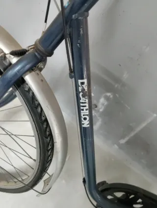 Bicicleta Urbana Decathlon Azul