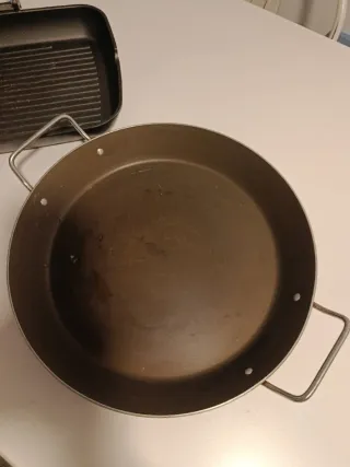 Lote Paellera y Sartén Grill