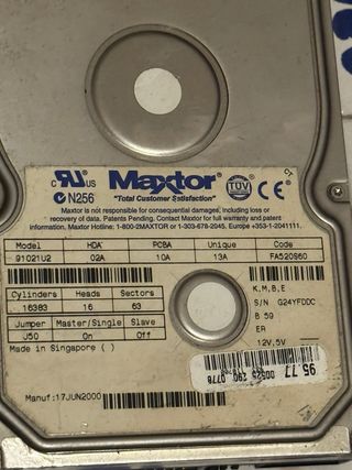 Lotto 7 Hard Disk