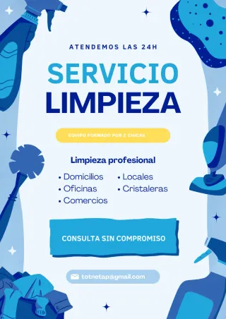 Servicio de limpieza en equipo de 2