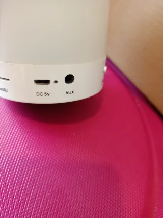 Altavoz Bluetooth Portátil Blanco