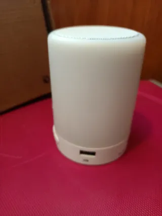 Altavoz Bluetooth Portátil Blanco