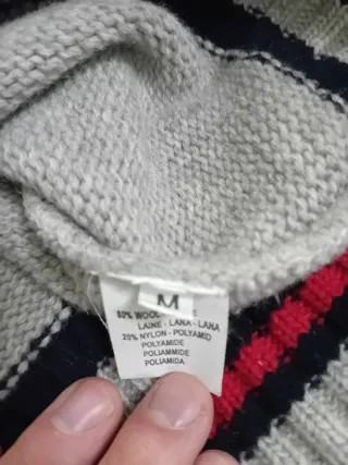 Maglione Lakers Nipissing University Grigio Rosso