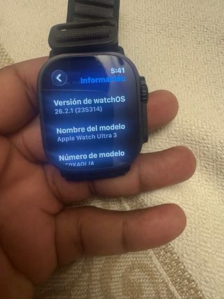 Apple Watch Ultra Negro 3