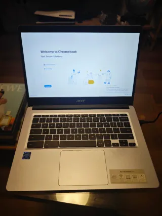 Acer Chromebook 314 Plata - Sin cargador USBc