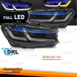 FAROS DELANTEROS FULL LED DRL compatibles con BMW