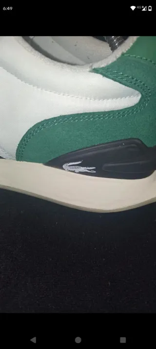 Zapatillas Lacoste L-Spin Deluxe Verde/Blanco