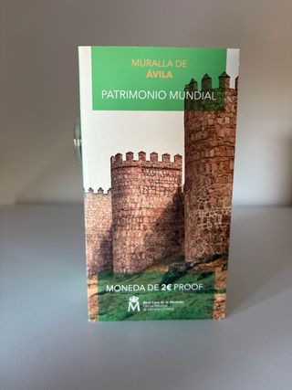 Moneda 2€ Ávila Proof España 2019